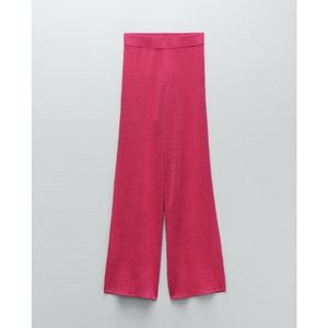 Zara knit linen pants